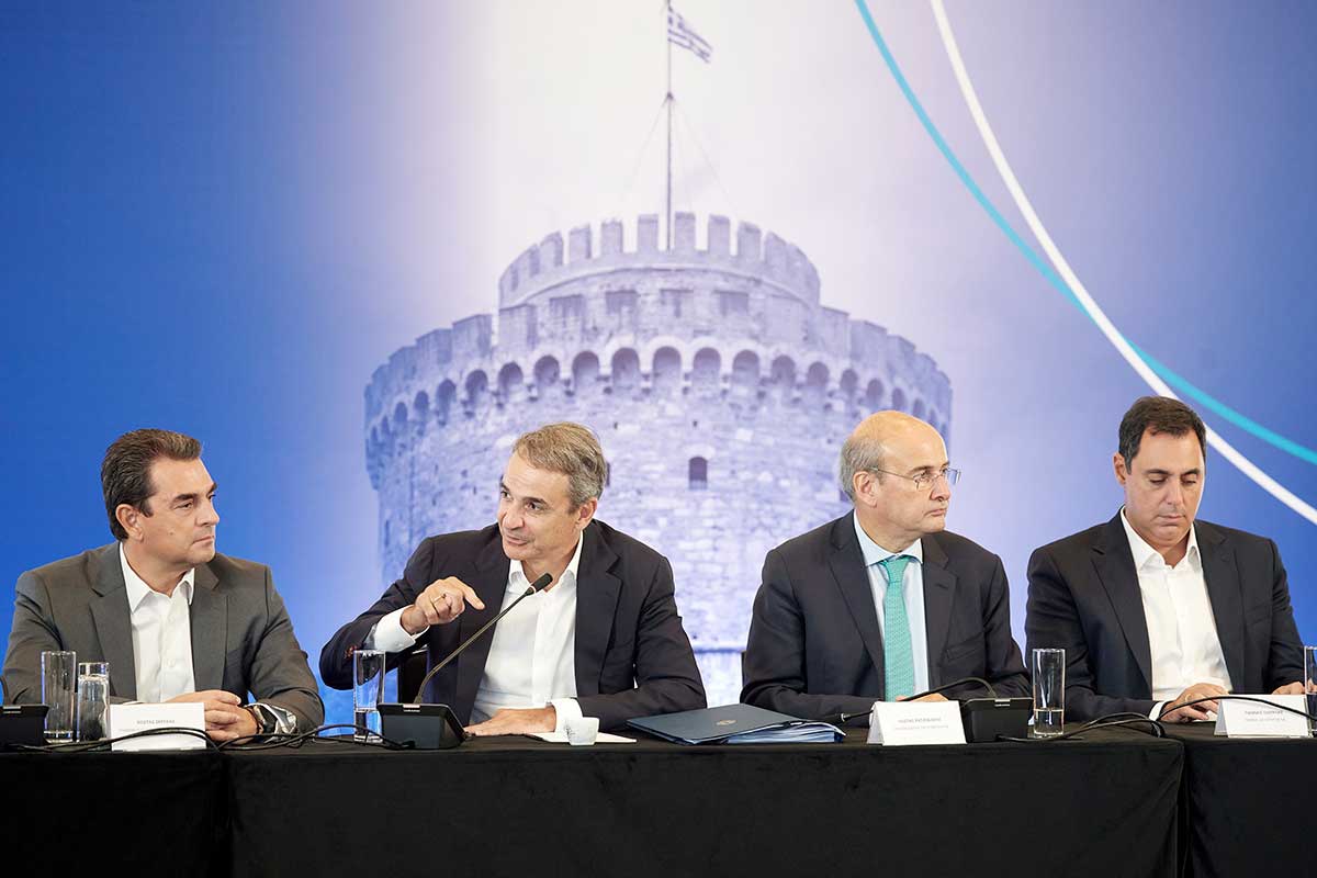 Στην Θεσσαλονίκη με τον πρωθυπουργό ο γραμματέας της ΝΔ Κώστας Σκρέκας